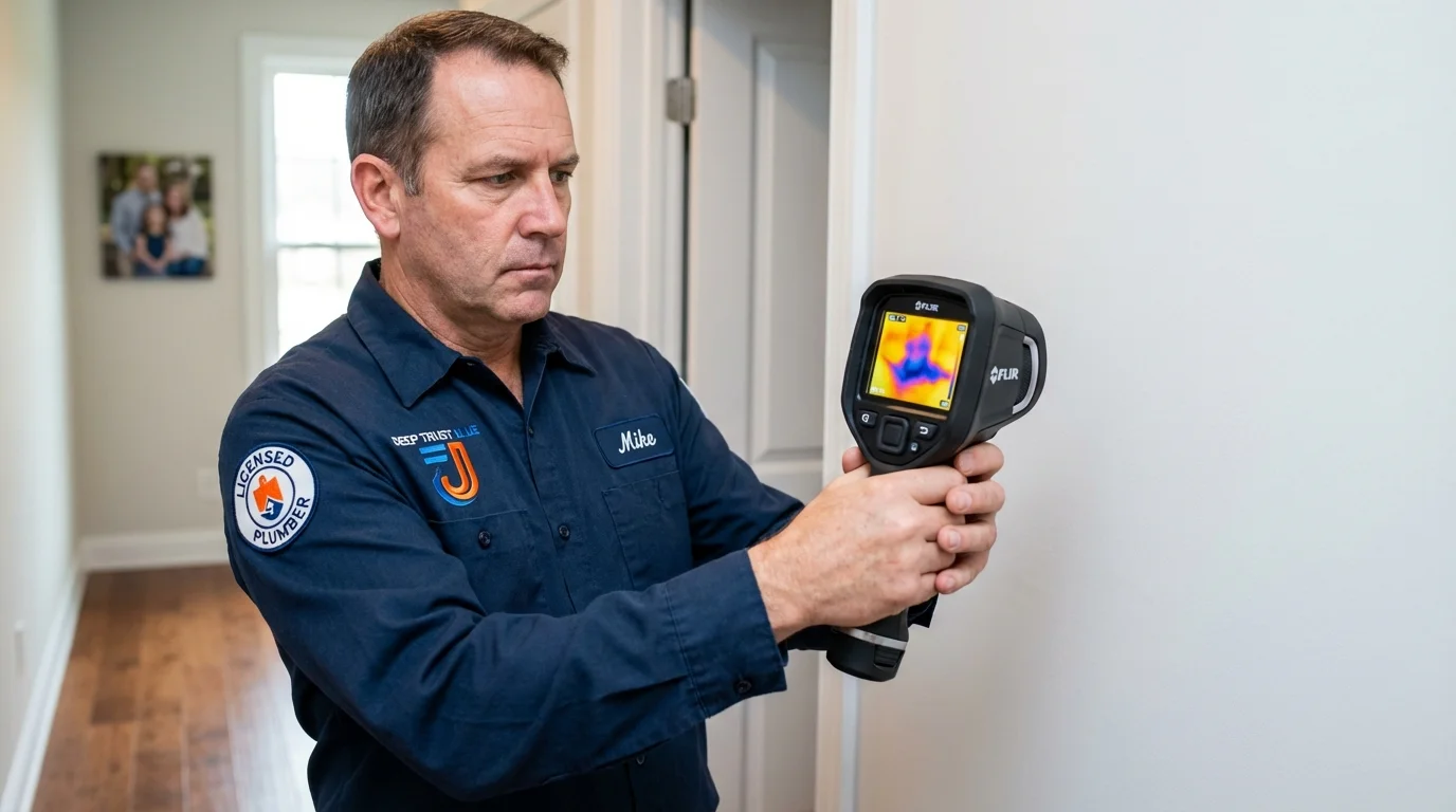Thermal imaging leak detection by Johns Plumbing LLC in Port Charlotte
